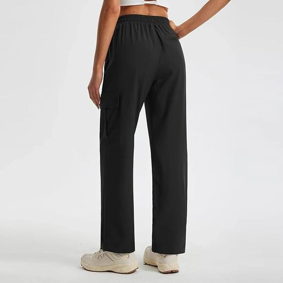 2XL Women's Cargo Jogger Pants, NWT - Picture 3 of 4